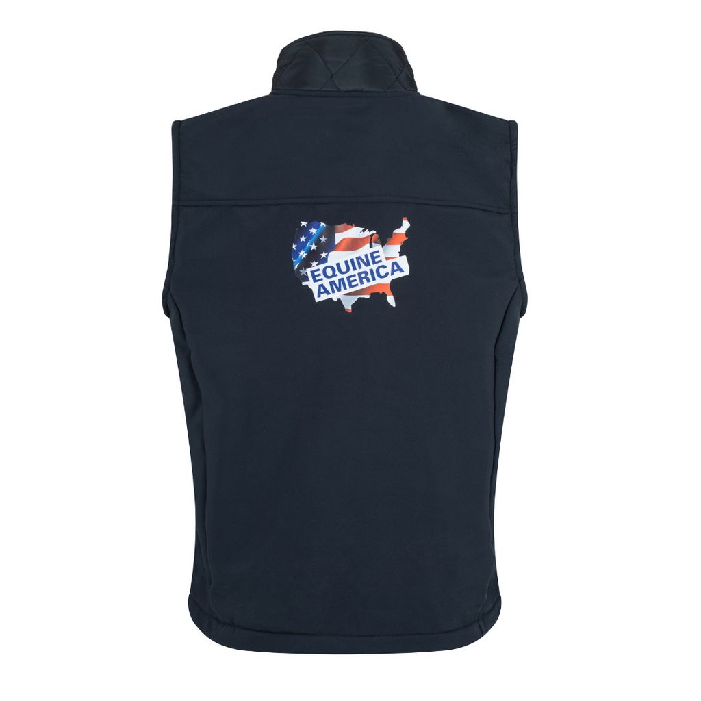 Equine America Mens Soft Shell Gilet