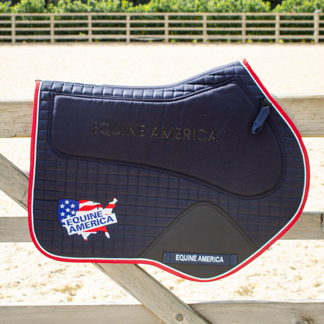Equine America Jumping Saddle Cloth