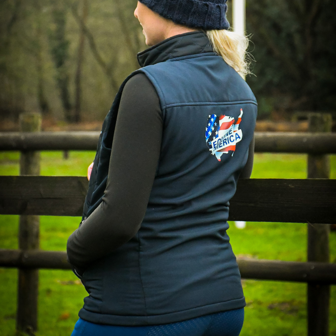 Equine America Ladies Soft Shell Gilet